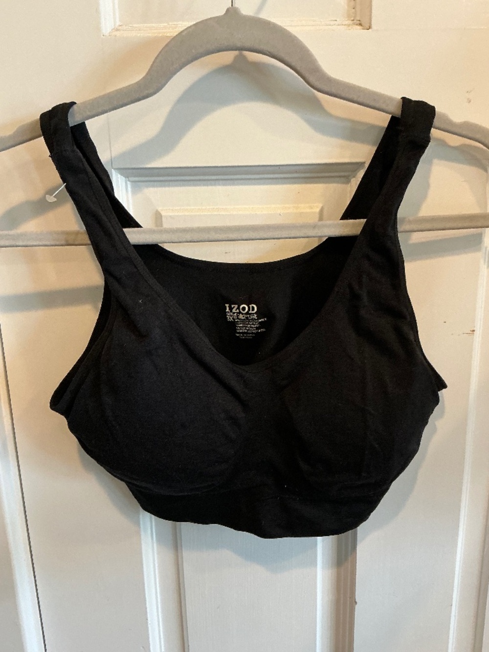 Izod pullover bra brand new with tags in black!  Plus size 3x